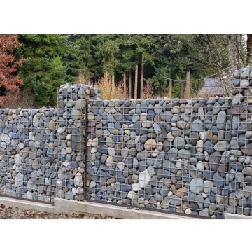 4.0mm Welded Gabion Mesh Gabion Basket Panels for Sale (75*75mm)