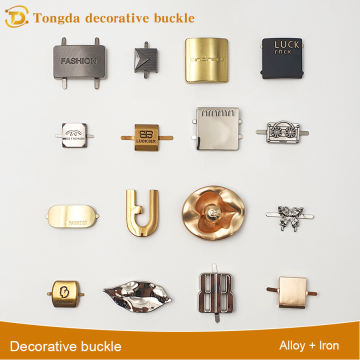 Ayakkabı ve Botlar için Çinko Alaşımlı Harf Tokaları