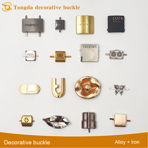 Ayakkabı ve Botlar için Çinko Alaşımlı Harf Tokaları