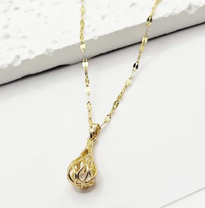 Bohemian Titanium Steel Eye Cross Eagle Pendant Necklace