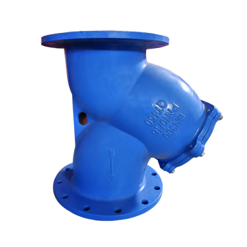 China Factory DN300 Ductile Cast Iron Y Type Filter Valve