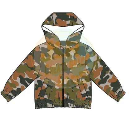 Kerui Cotton Coat - Boys and Girls Fur Collar Jacket Kids Outerwear