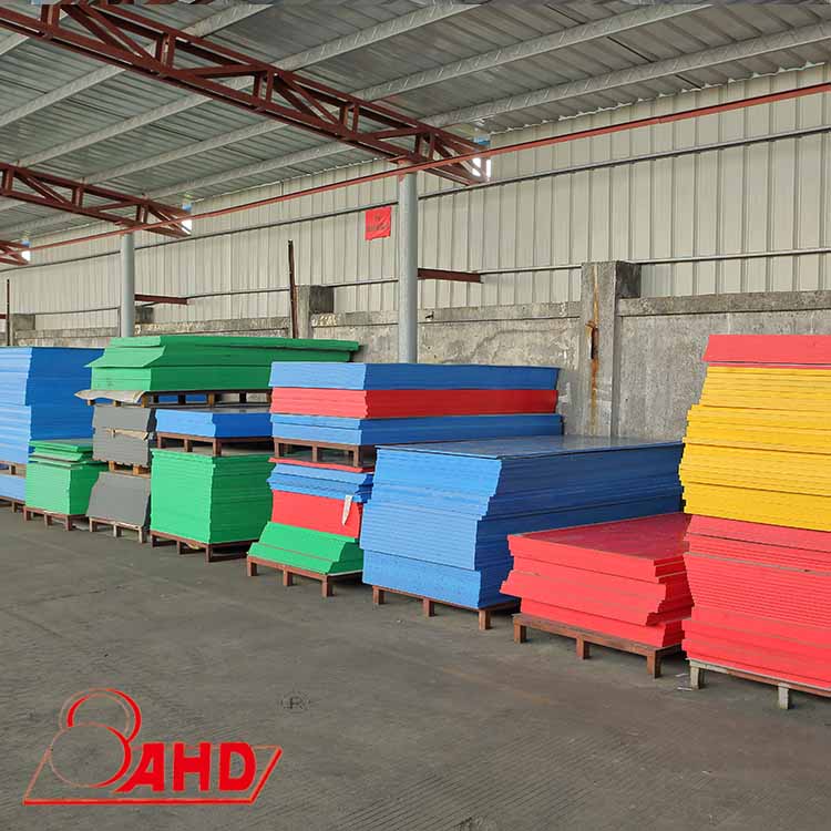 အပြာရောင် 1MM အစားအစာတန်း Polyethylene HDPE ပလပ်စတစ်စာရွက်