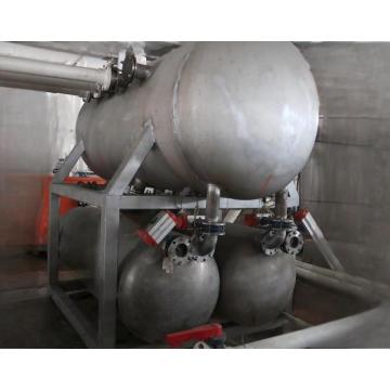 Vacuum gas-liquid separator tank equipment