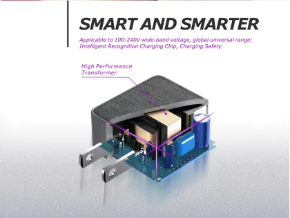 Fashion 12W fast charging mobile phone charger