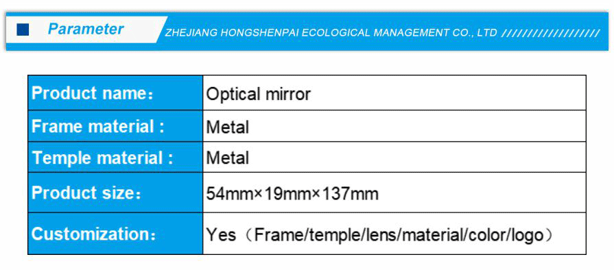 Rimless Metal Frame Glasses