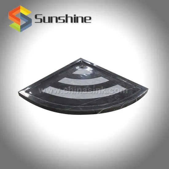 Nero Margiua Marble Stone Sectorial Shower Tray