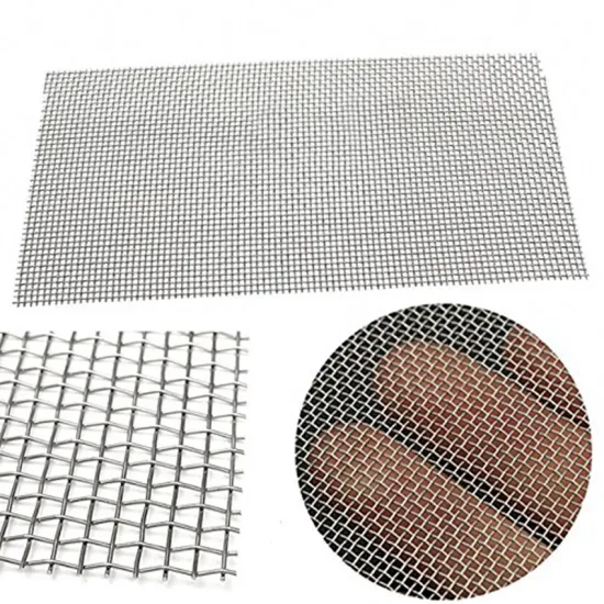 12mm x 12mm Stainless Steel Wire Mesh for Filters - Custom Cut & Bend Services