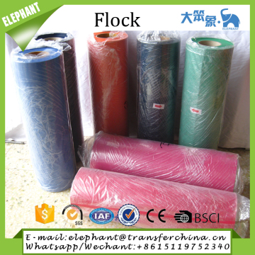 Wholesale Roll to roll flock flex heat transfer vinyl