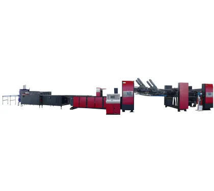 High Speed Corrugated Carton Folding Gluing Machine