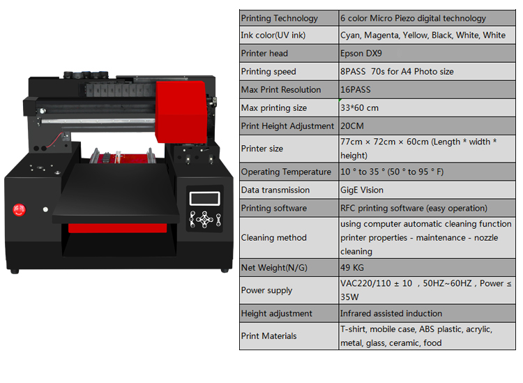 A3 Digital T-Shirt Printing Machine