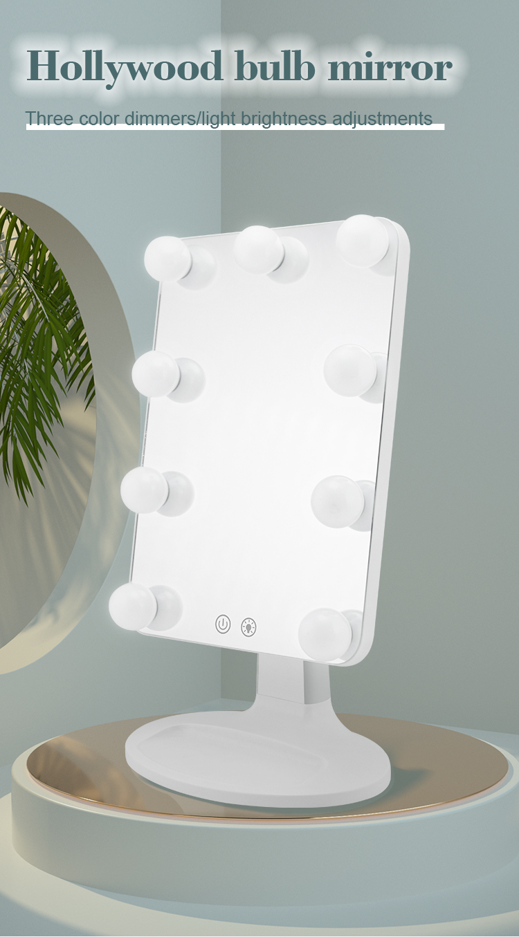 Hollywood Style Vanity Mirror Light Bulbs Lighted Mirror, High Quality