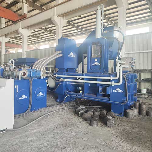 Automatic cast iron Powder briquetting press