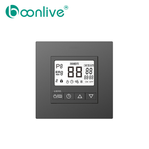 Controlador de temperatura digital de habitación de hotel inteligente