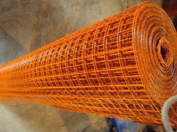 Rete metallica saldata rivestita in PVC