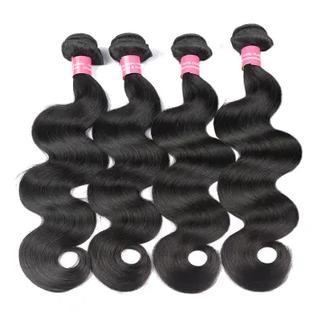 Human Hair Supplier Peruvian Hair Natural Color Body Wave Hair Bundles