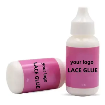 Wholesale Private Label Strong Waterproof Extreme Hold Invisible Hair Wig Adhesive - 38ML 1.3 OZ Glue Lace Wig