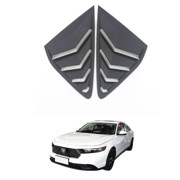2023 için OEM karbon fiber dış trim parçaları Honda Accord onbirinci nesil arka üçgen panjur