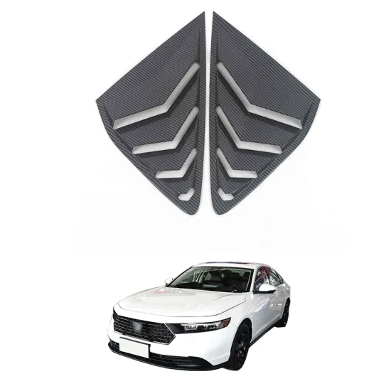 OEM Carbon Fiber Exterior Trim Parts for 2023 Honda Accord Eleventh Generation Rear Triangle Louver