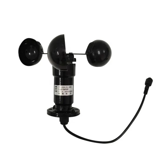 Professional Weather Station: Wind Speed Sensor with RS485, Pulse, and Analog Output - Three-Cup Technology for Accurate Transmissions