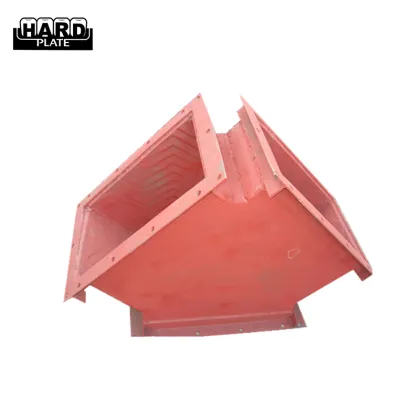 Hardfaced Wear Resistance Steel Pipes In Cement