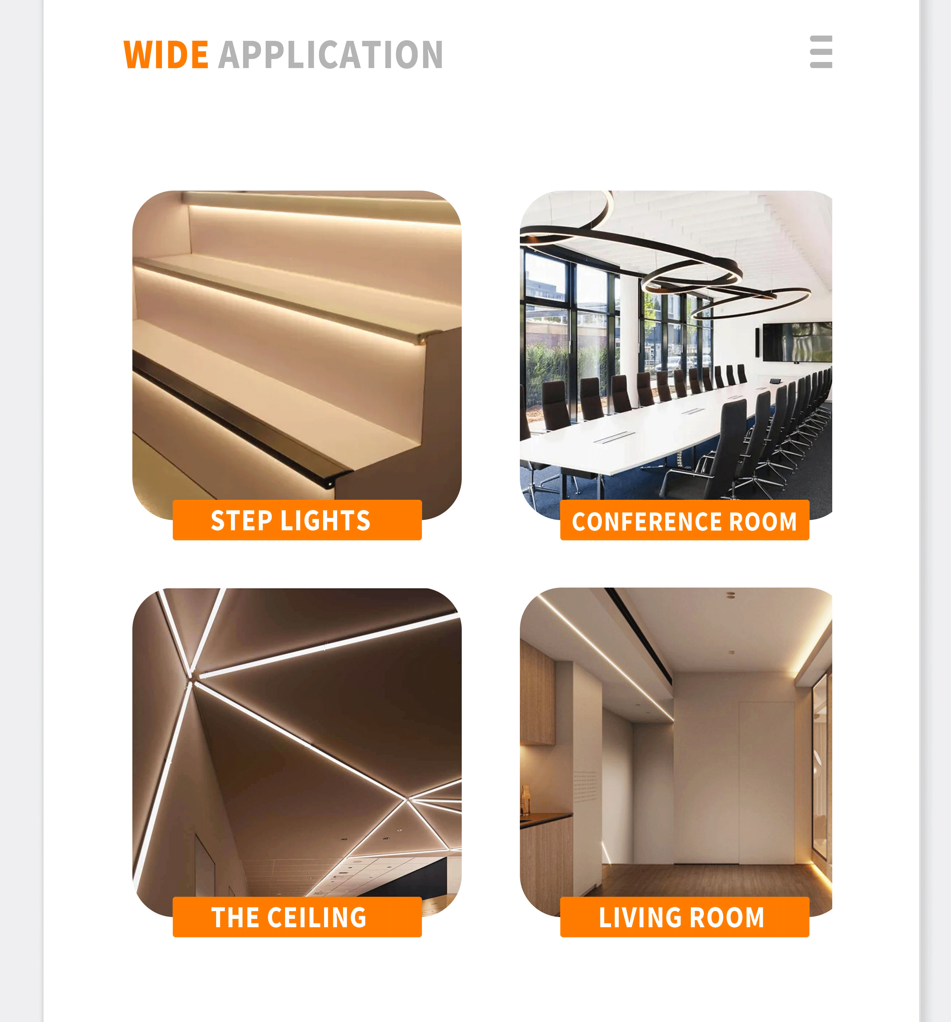Led Linear Decor Linear Track Light Skirting Board Led Decor Aluminium Profile, High ...