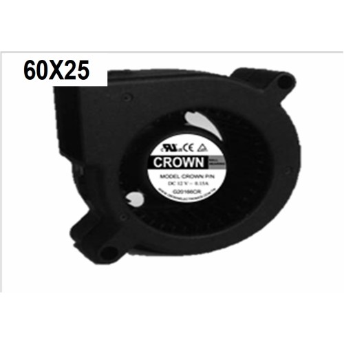 6025 dc brushless blower fan