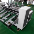 Automatic paper partition slotting machine