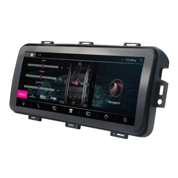 12.3 Inch Land Rover GPS Navigation System with CarPlay and Touch Features