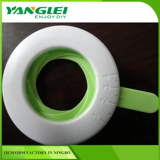 adjustable spaghetti measurer, White and Green