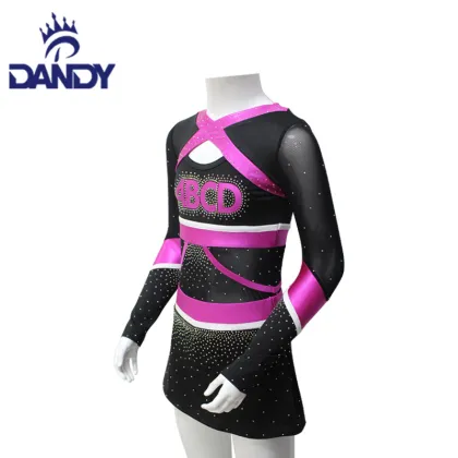 Cheerleading Long Sleeves All Star Sports Wear Outfit