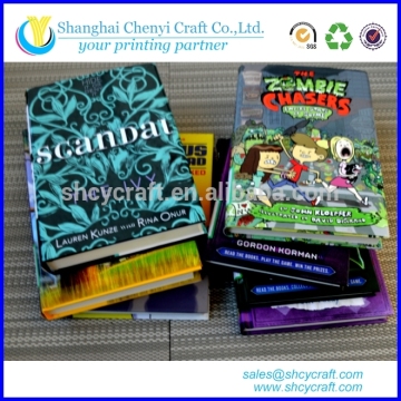 book printing hardcover in shanghai