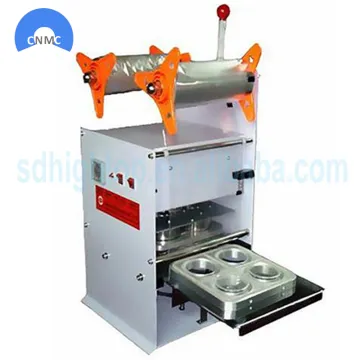 High Efficiency Plastic Cup Sealing Machine, Cup Sealer