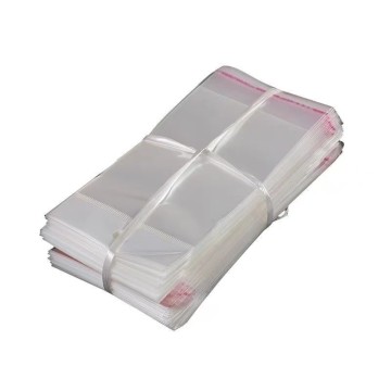 보석 및 사탕 포장을위한 명확한 자체 접착제 밀봉 비닐 봉지