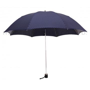 Spetshocka kvinnors fällbart paraplyhand öppet