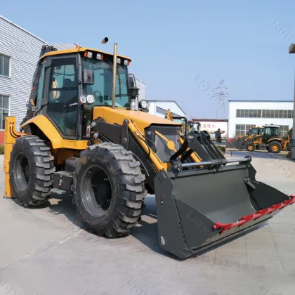 Earth-moving Machinery Heavy Tractor Towable Backhoe Loader