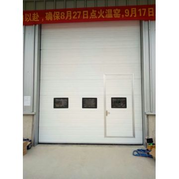 Puertas seccionales de arriba automáticas industriales Puertas de garaje