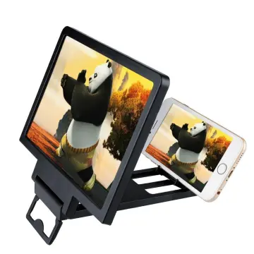 New 2024 Universal 3D Mobile Phone Enlarged Screen Magnifier with Bracket Folding: Factory Dropshipping Products