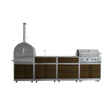 Youya Modern Custom Modular Stainless Steel Kitchen Cabinets for Fast Delivery