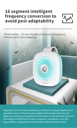 Essential Oil Water Spray Mosquito Repellent Ultrasonic Pest Repeller