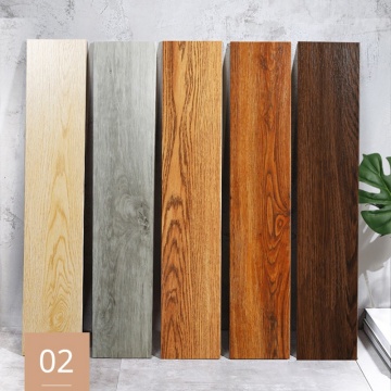 Antique Imitation Solid Wood Floor Tiles for Bedroom, Living Room, and Balcony