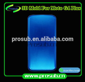 3D sublimation mobile phone case cover plastic injection mould for Prosub- Moto G4 and G4 Plus