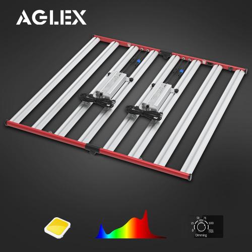 Hot Sell 1000W 800W 650W AGLEX Samsung 301B 301H Hydroponic Growing System Full Spectrum Led Grow Light Bar Greenhouse Grow Lamp