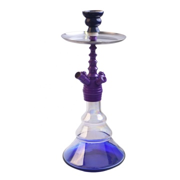 medium size purple color zinc hookah body cheap price factory hookah body top quality shisha hookah Z-9023