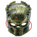 Máscara Predator Prata com Fita Vermelha