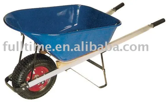 metal Wheel Barrow wooden handle WB8602
