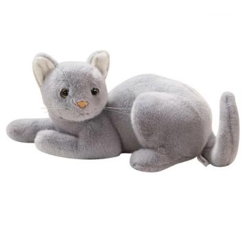 Décoration de vélo en peluche de jouet en peluche réaliste en peluche chaton de chaton