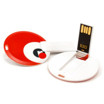 OEM Round Business Card USB Flash Drive