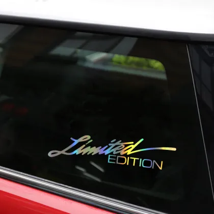 Limited Edition Car Sticker Film - Reflective Waterproof Removable Car Window Sticker