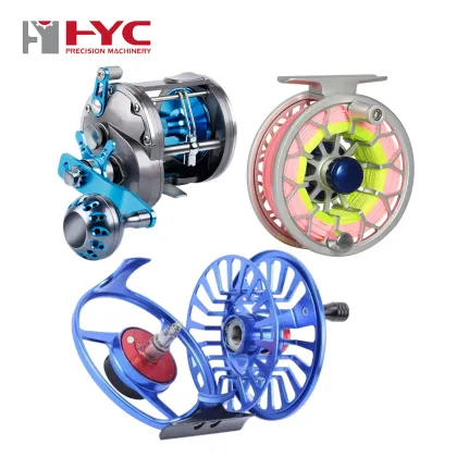 CNC 5 Aixs Machining Sea Fishing Line Wheel